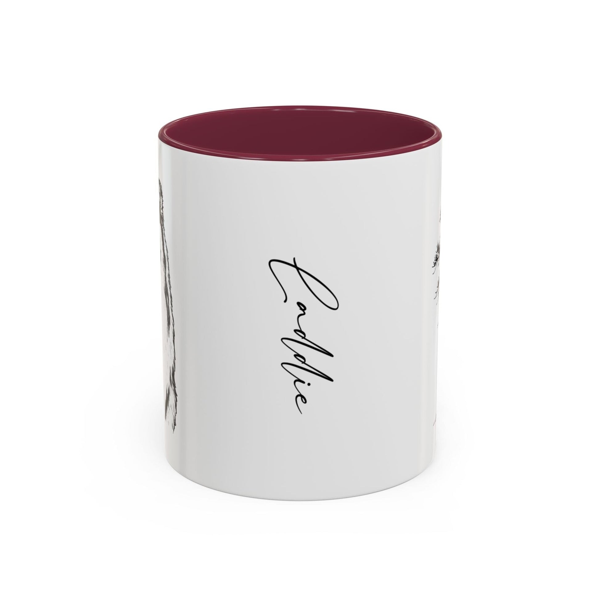 Personalized College Station Dog Ceramic Accent Mug | Modern Sketch Photo Upload_Doggo Mojo_Ceramic Mugs_11