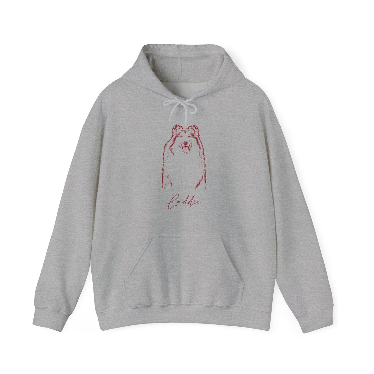 Personalized College Station Dog Hoodie | Modern Sketch Photo Upload_Doggo Mojo_Hoodie_8