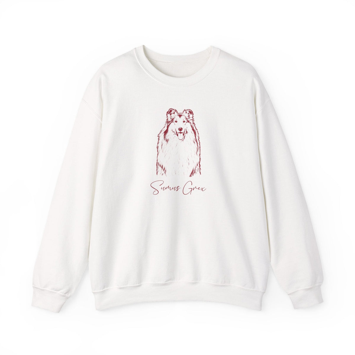 Personalized College Station Dog Sweatshirt | Modern Sketch Photo Upload_Doggo Mojo_Sweatshirt_7