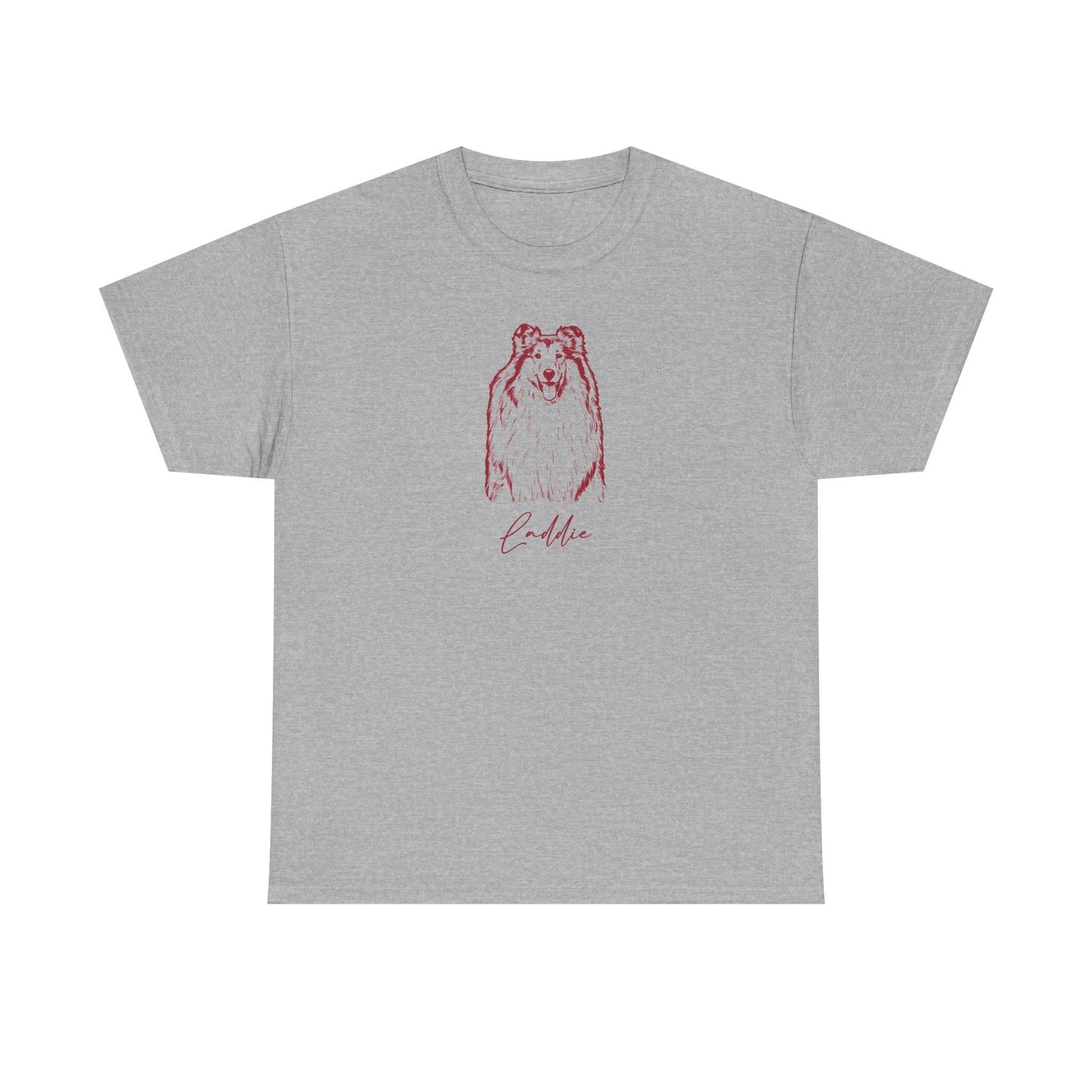 Personalized College Station Dog T-Shirt | Modern Sketch Photo Upload_Doggo Mojo_T-shirts_8