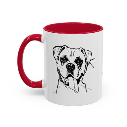 Personalized Columbus Dog Ceramic Accent Mug | Modern Sketch Photo Upload_Doggo Mojo_Ceramic Mugs_10