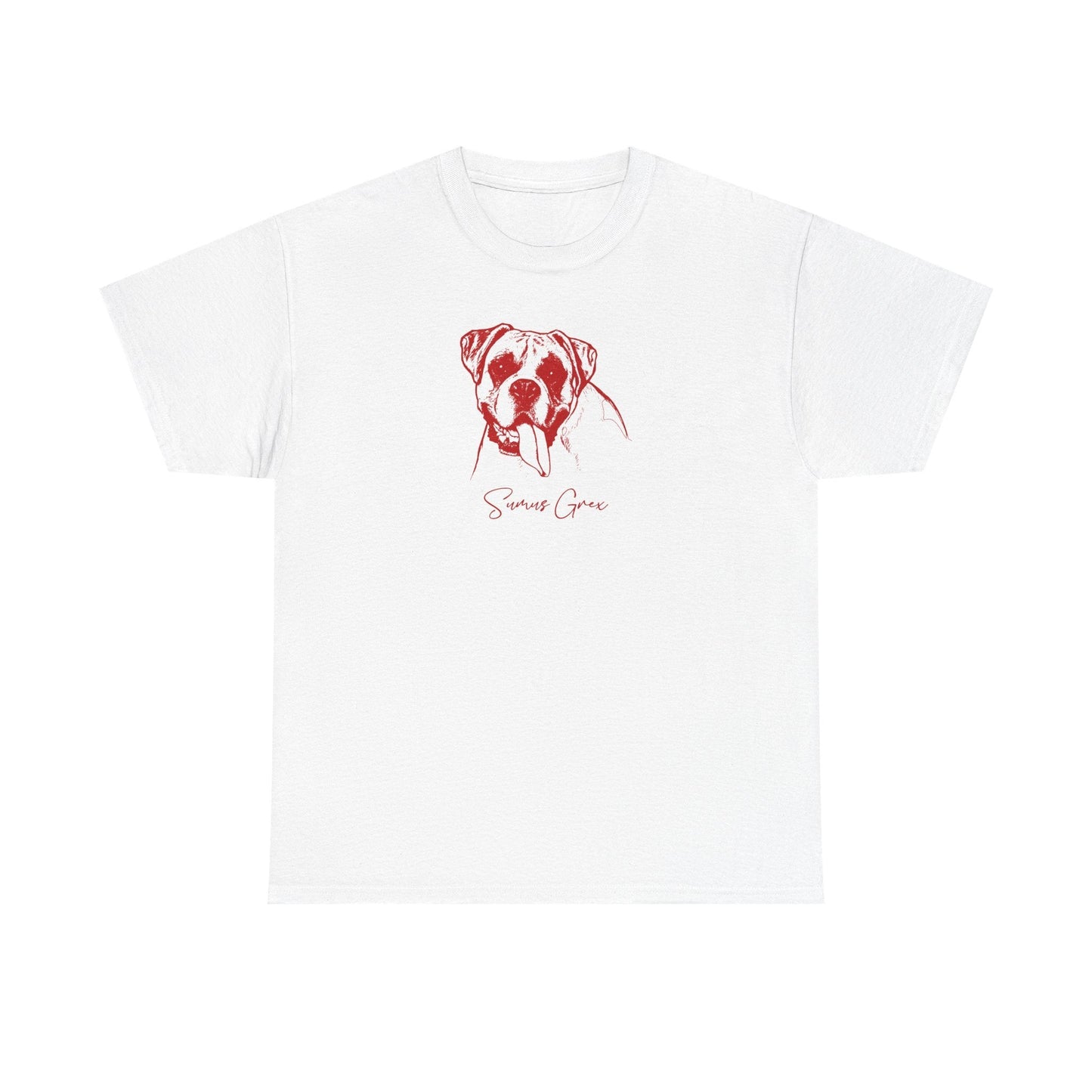 Personalized Columbus Dog T-Shirt | Modern Sketch Photo Upload_Doggo Mojo_T-shirts_7