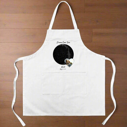 Personalized Cotton Apron: Gotcha Day Dreams with Your Dog's Photo & Name_Doggo Mojo_Aprons_2