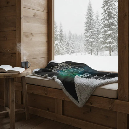 Personalized Dog Blanket | Aquarius Zodiac Design with Your Dog's Photo & Name (Sherpa Fleece)_Doggo Mojo_Blankets_4