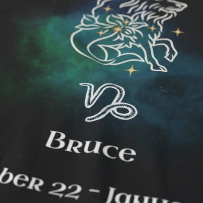 Personalized Dog Blanket | Capricorn Zodiac Design with Your Dog's Photo & Name (Sherpa Fleece)_Doggo Mojo_Blankets_5