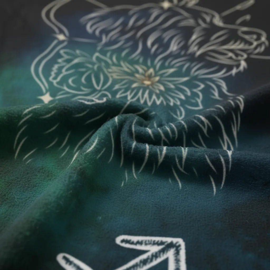 Personalized Dog Blanket | Sagittarius Zodiac Design with Your Dog's Photo & Name (Sherpa Fleece)_Doggo Mojo_Blankets_5