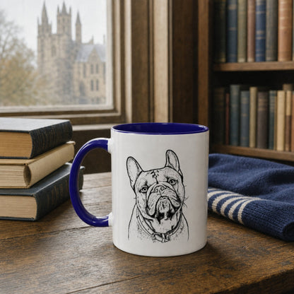 Personalized Durham Dog Ceramic Accent Mug | Modern Sketch Photo Upload_Doggo Mojo_Ceramic Mugs_4