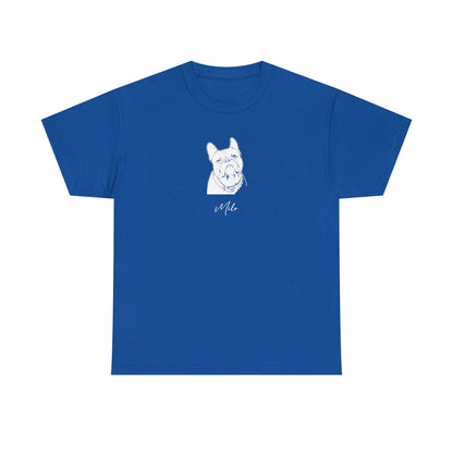 Personalized Durham Dog T-Shirt | Modern Sketch Photo Upload_Doggo Mojo_T-shirts_6