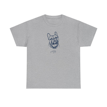 Personalized Durham Dog T-Shirt | Modern Sketch Photo Upload_Doggo Mojo_T-shirts_8