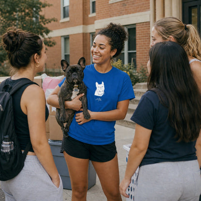 Personalized Durham Dog T-Shirt | Modern Sketch Photo Upload_Doggo Mojo_T-shirts_2