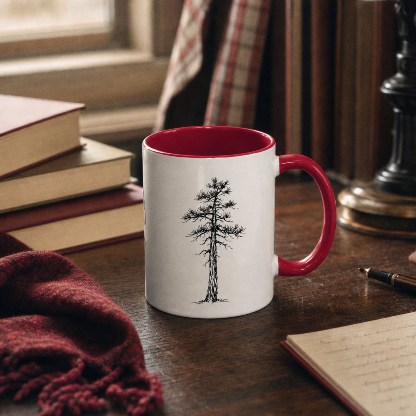 Personalized Fayetteville Dog Ceramic Accent Mug | Modern Sketch Photo Upload_Doggo Mojo_Ceramic Mugs_5
