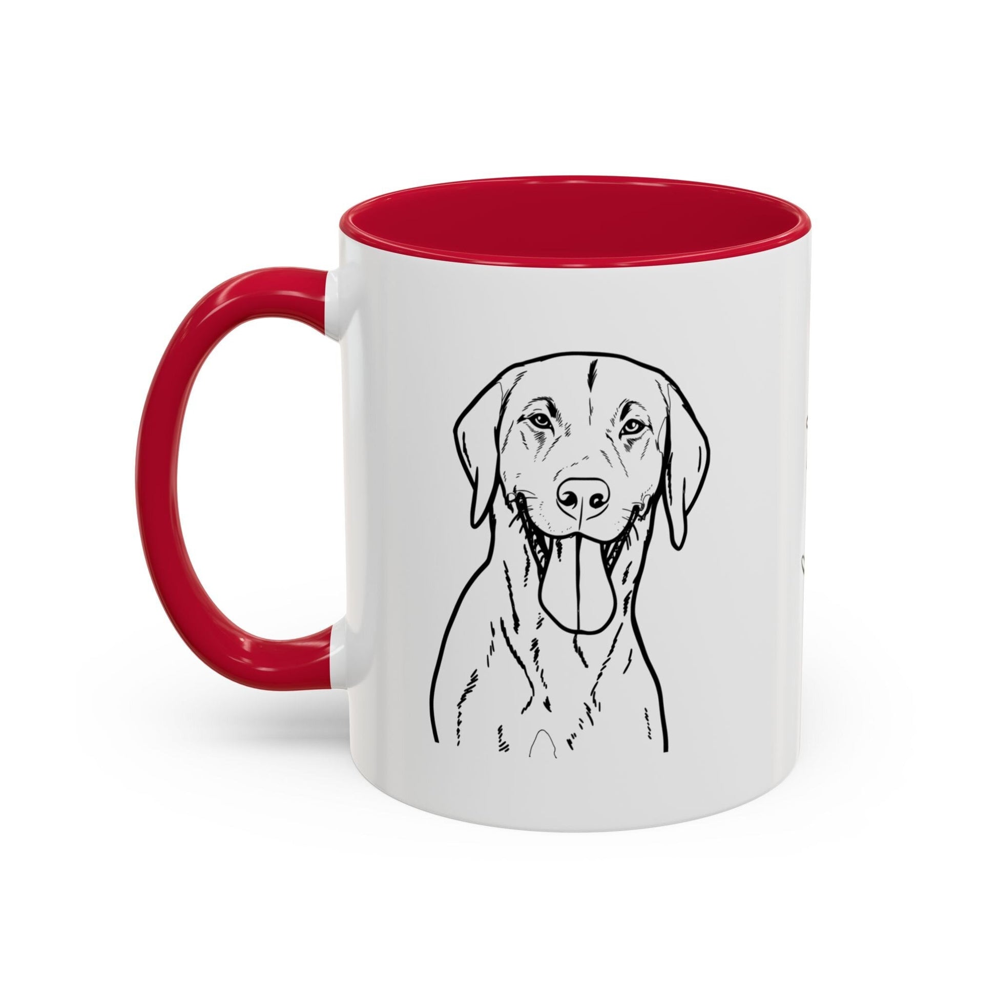 Personalized Fayetteville Dog Ceramic Accent Mug | Modern Sketch Photo Upload_Doggo Mojo_Ceramic Mugs_10