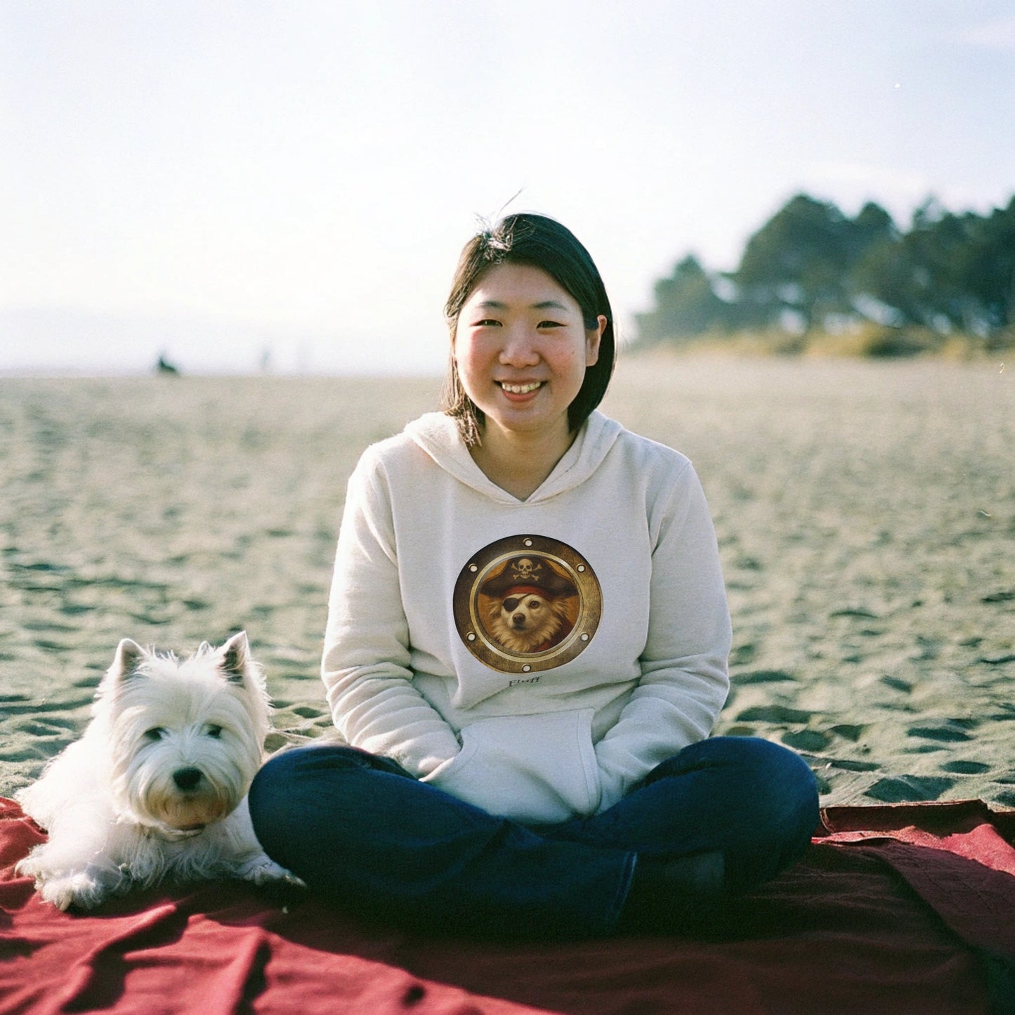 Personalized Hoodie | Pirate Pup Design with Your Dog's Photo & Name_Doggo Mojo_Hoodies_2