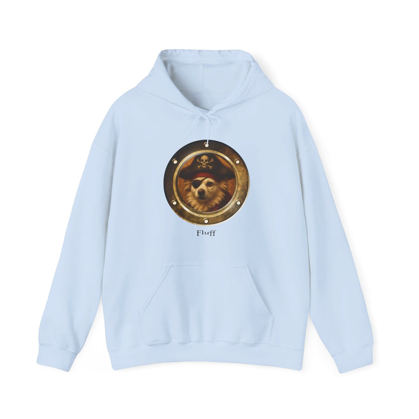 Personalized Hoodie | Pirate Pup Design with Your Dog's Photo & Name_Doggo Mojo_Hoodies_12