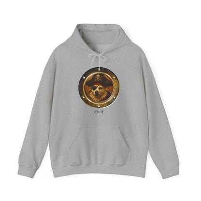 Personalized Hoodie | Pirate Pup Design with Your Dog's Photo & Name_Doggo Mojo_Hoodies_14