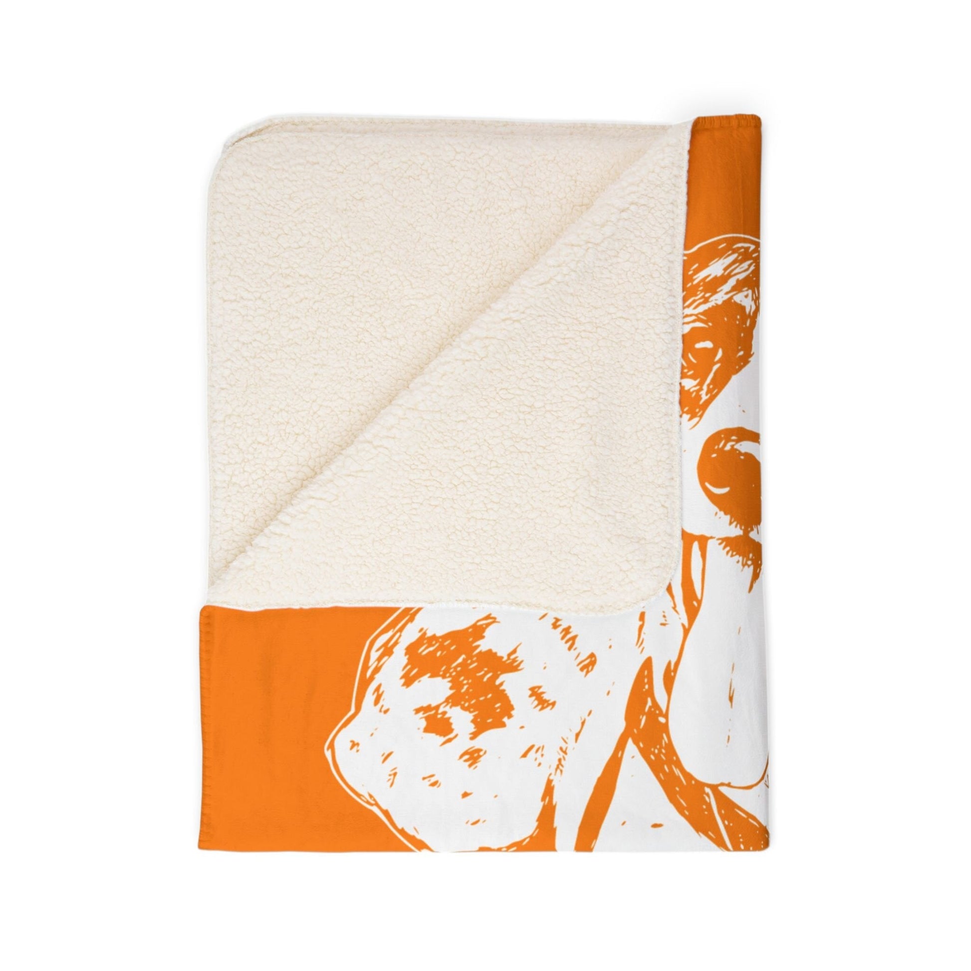 Personalized Knoxville Dog Sherpa Blanket | Modern Sketch Photo Upload_Doggo Mojo_Sherpa Blankets_8
