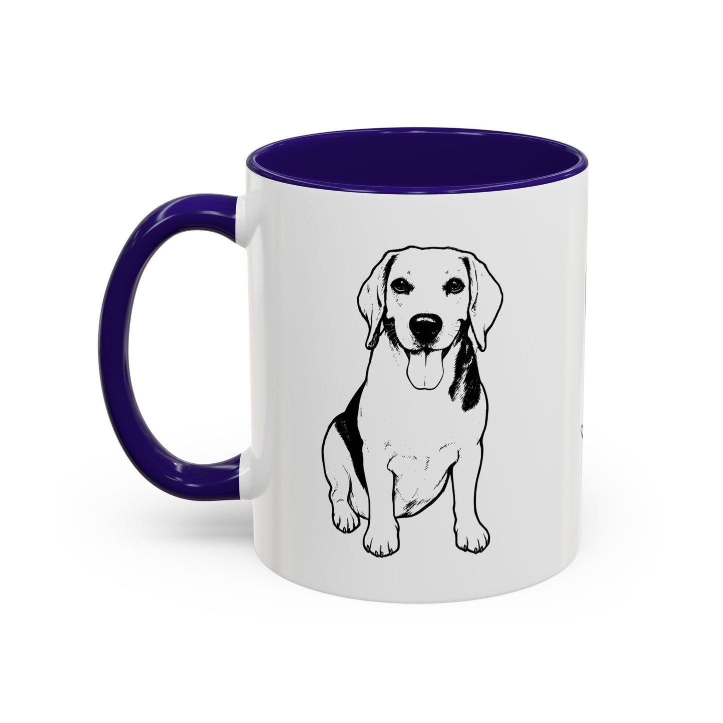 Personalized Lexington Dog Ceramic Accent Mug | Modern Sketch Photo Upload_Doggo Mojo_Ceramic Mugs_10