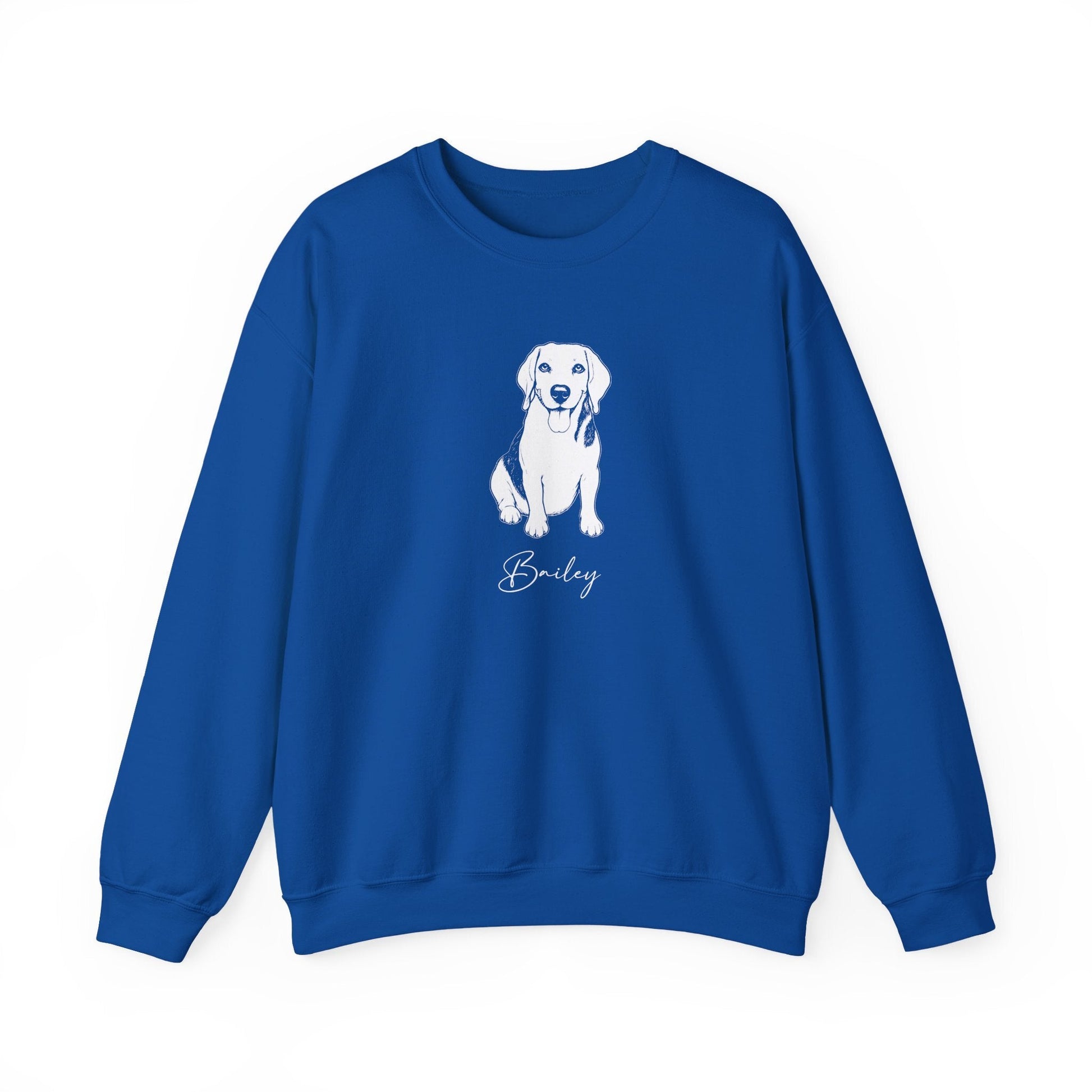 Personalized Lexington Dog Sweatshirt | Modern Sketch Photo Upload_Doggo Mojo_Sweatshirt_6
