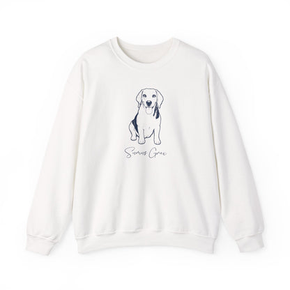 Personalized Lexington Dog Sweatshirt | Modern Sketch Photo Upload_Doggo Mojo_Sweatshirt_7