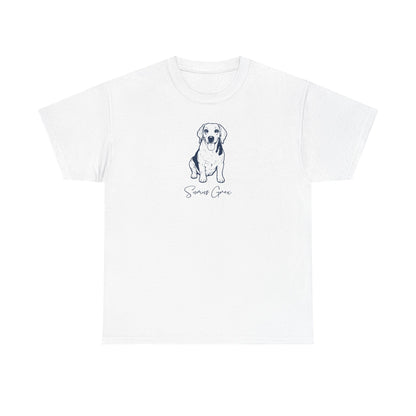 Personalized Lexington Dog T-Shirt | Modern Sketch Photo Upload_Doggo Mojo_T-shirts_7