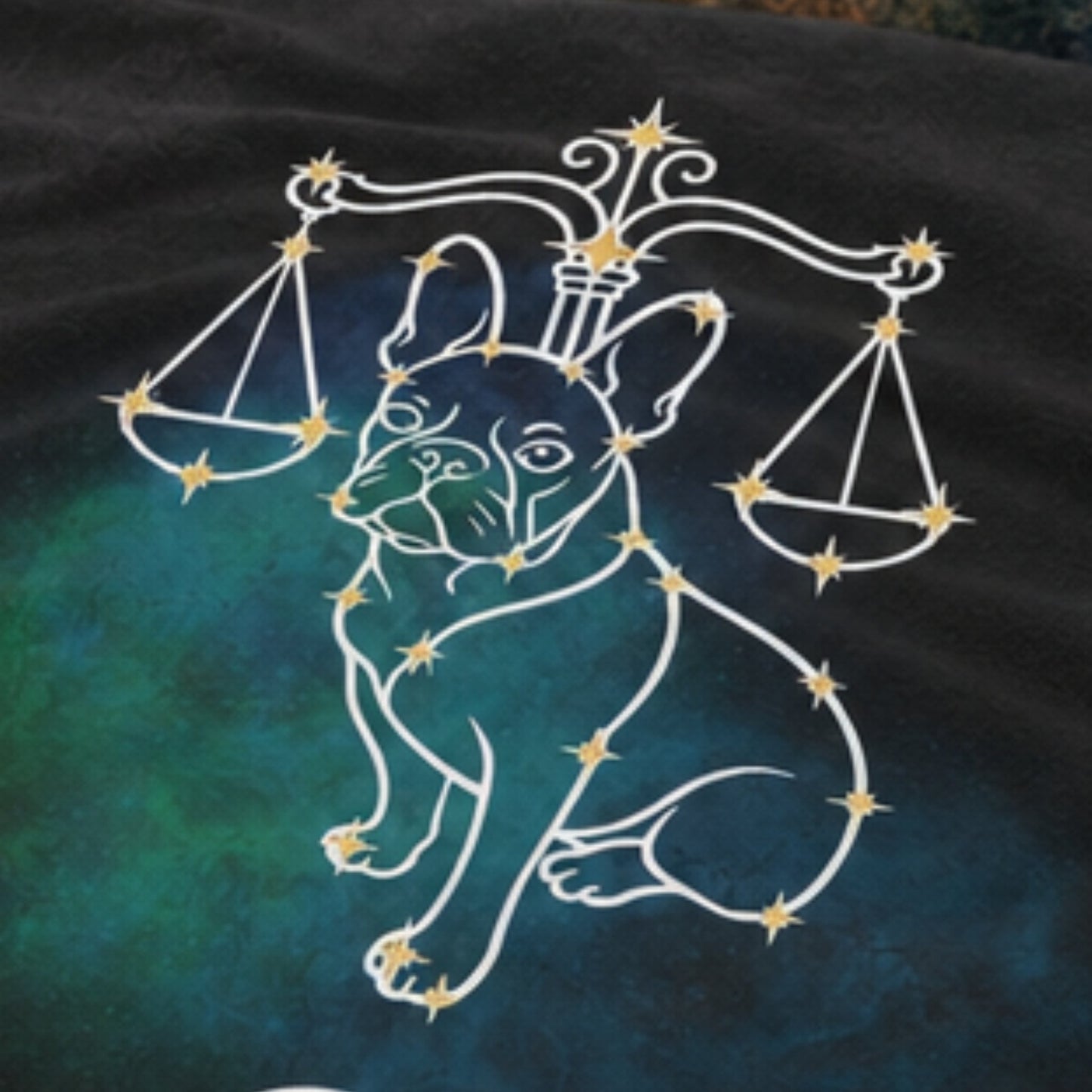 Personalized Libra Dog Sherpa Blanket | Modern Sketch Photo Upload_Doggo Mojo_Sherpa Blankets_3