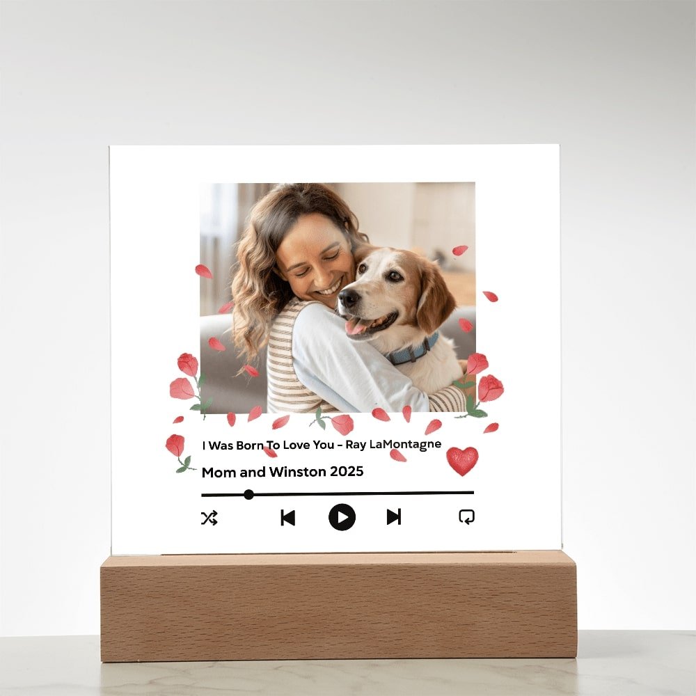 Personalized Music LED Plaque - Your Song, Your Story_Doggo Mojo_Novelty Signs_6
