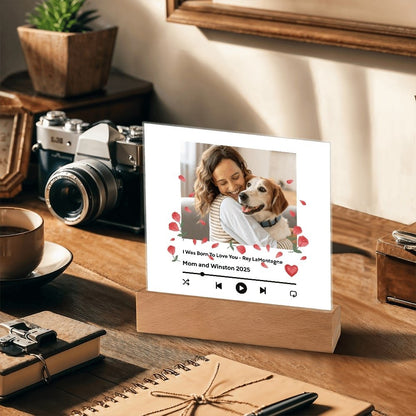 Personalized Music LED Plaque - Your Song, Your Story_Doggo Mojo_Novelty Signs_4