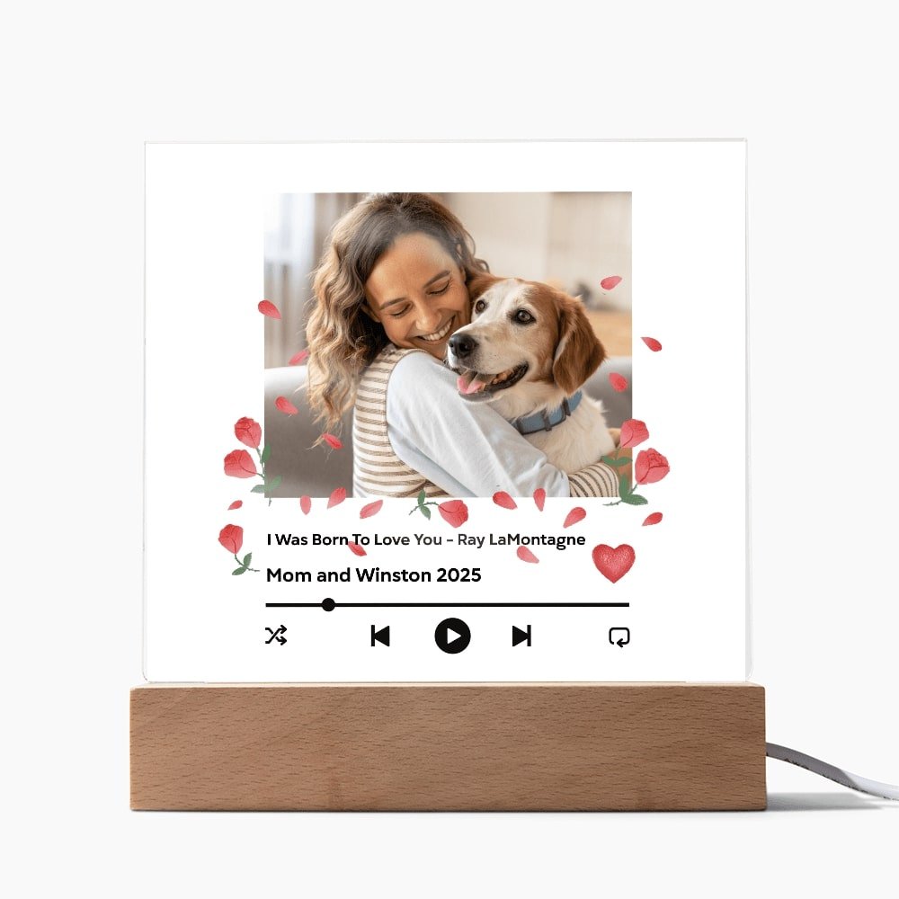 Personalized Music LED Plaque - Your Song, Your Story_Doggo Mojo_Novelty Signs_7