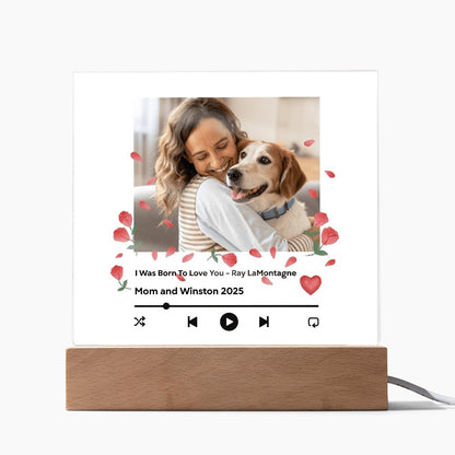 Personalized Music LED Plaque - Your Song, Your Story_Doggo Mojo_Novelty Signs_7