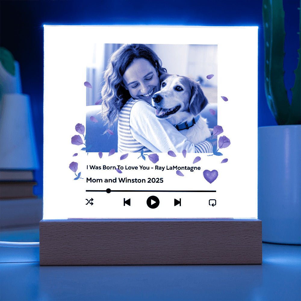 Personalized Music LED Plaque - Your Song, Your Story_Doggo Mojo_Novelty Signs_5
