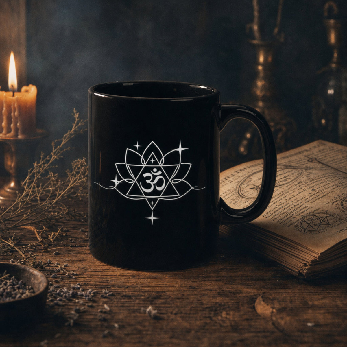 Personalized Mystic Dog Mug | Modern Sketch Photo Upload_Doggo Mojo_Ceramic Mugs_3