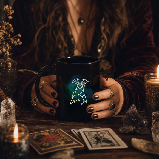 Personalized Mystic Dog Mug | Modern Sketch Photo Upload_Doggo Mojo_Ceramic Mugs_2