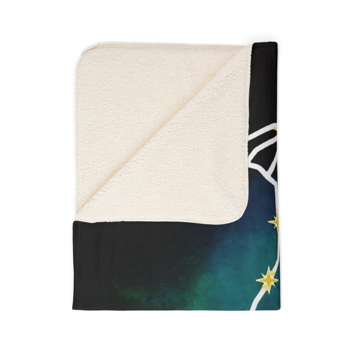 Personalized Mystic Dog Sherpa Blanket | Modern Sketch Photo Upload_Doggo Mojo_Sherpa Blankets_9