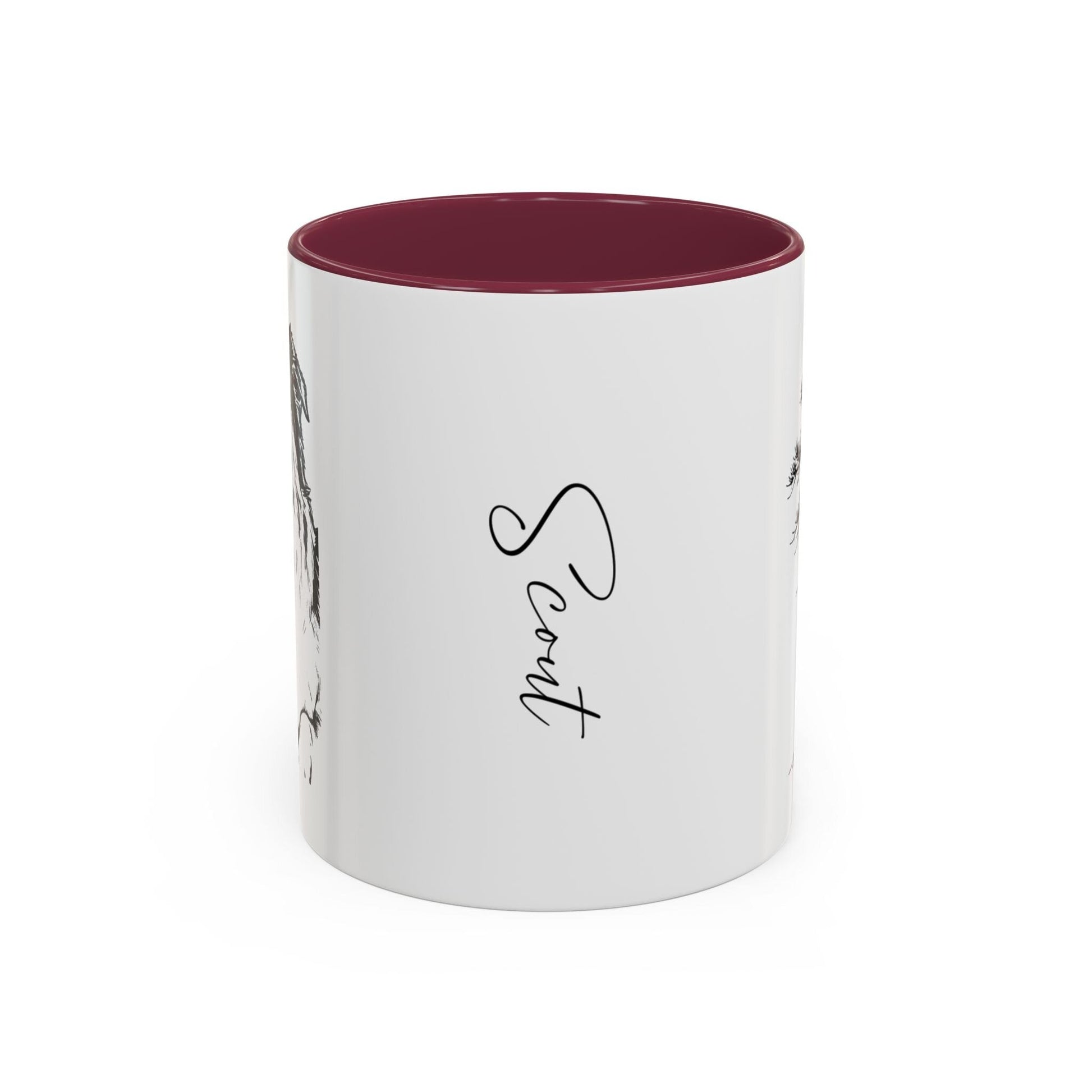 Personalized Norman Dog Ceramic Accent Mug | Modern Sketch Photo Upload_Doggo Mojo_Ceramic Mugs_11