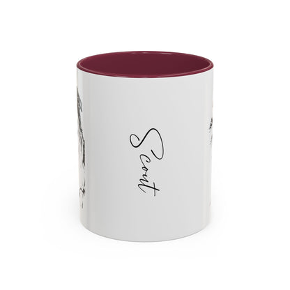 Personalized Norman Dog Ceramic Accent Mug | Modern Sketch Photo Upload_Doggo Mojo_Ceramic Mugs_11