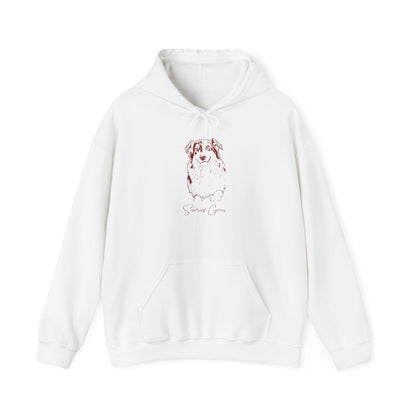 Personalized Norman Dog Hoodie | Modern Sketch Photo Upload_Doggo Mojo_Hoodie_7