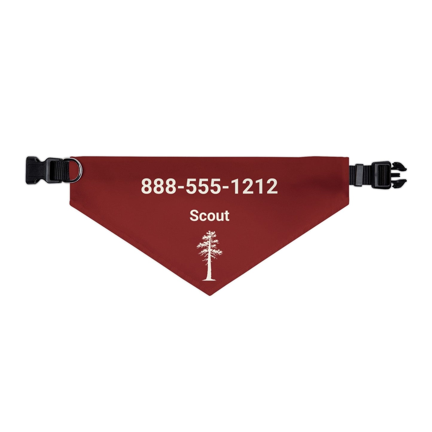 Personalized Norman Jack Pine Dog Bandana Collar | Doggo Mojo_Doggo Mojo_Pet Collar_9