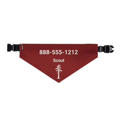 Personalized Norman Jack Pine Dog Bandana Collar | Doggo Mojo_Doggo Mojo_Pet Collar_9