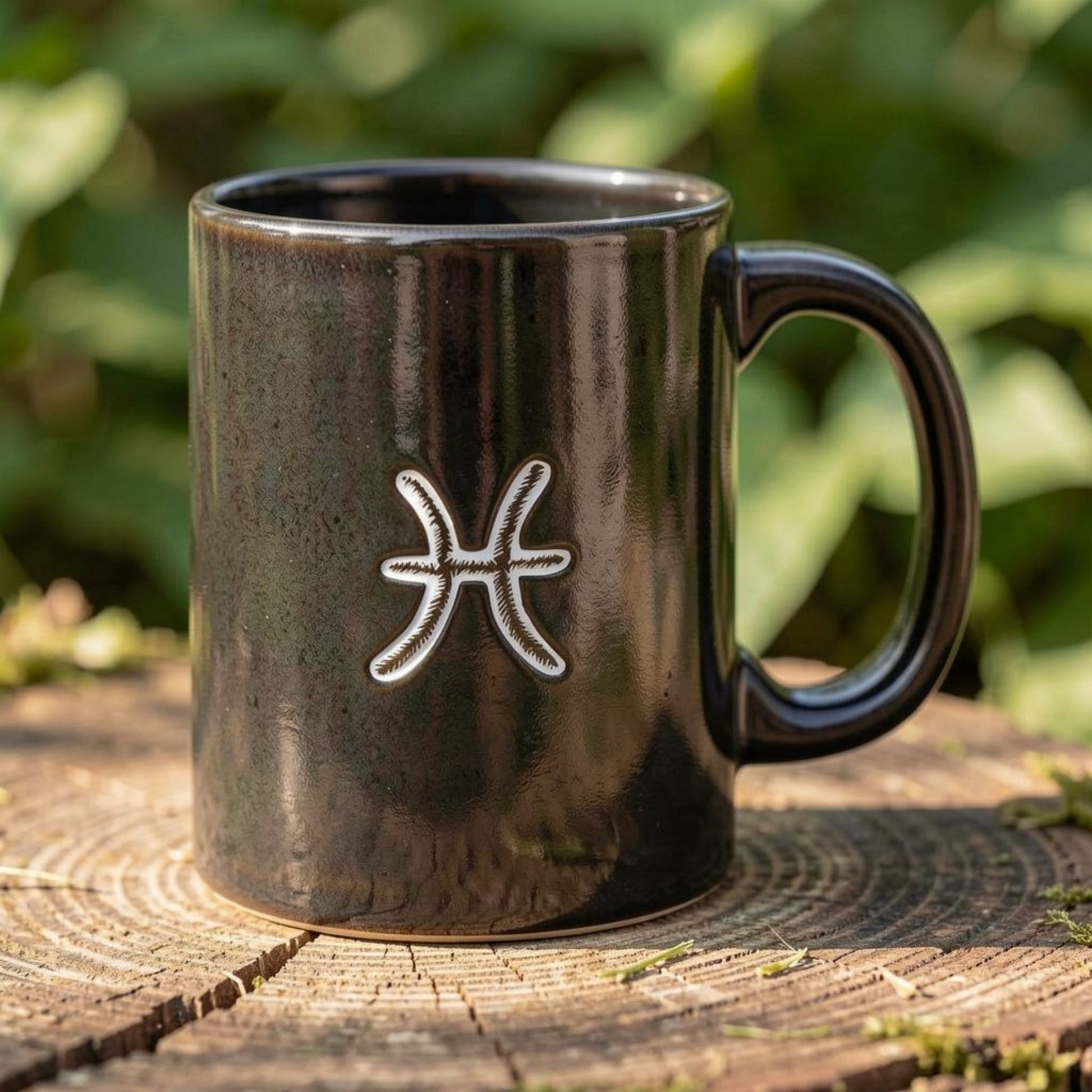 Personalized Pisces Dog Mug | Modern Sketch Photo Upload_Doggo Mojo_Ceramic Mugs_4