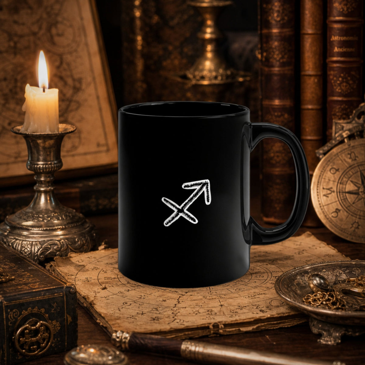 Personalized Sagittarius Dog Mug | Modern Sketch Photo Upload_Doggo Mojo_Ceramic Mugs_4