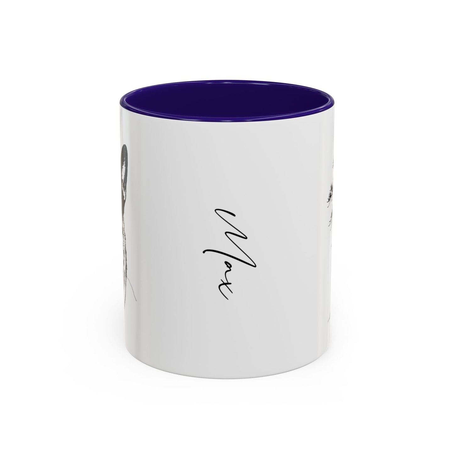 Personalized State College Dog Ceramic Accent Mug | Modern Sketch Photo Upload_Doggo Mojo_Ceramic Mugs_11