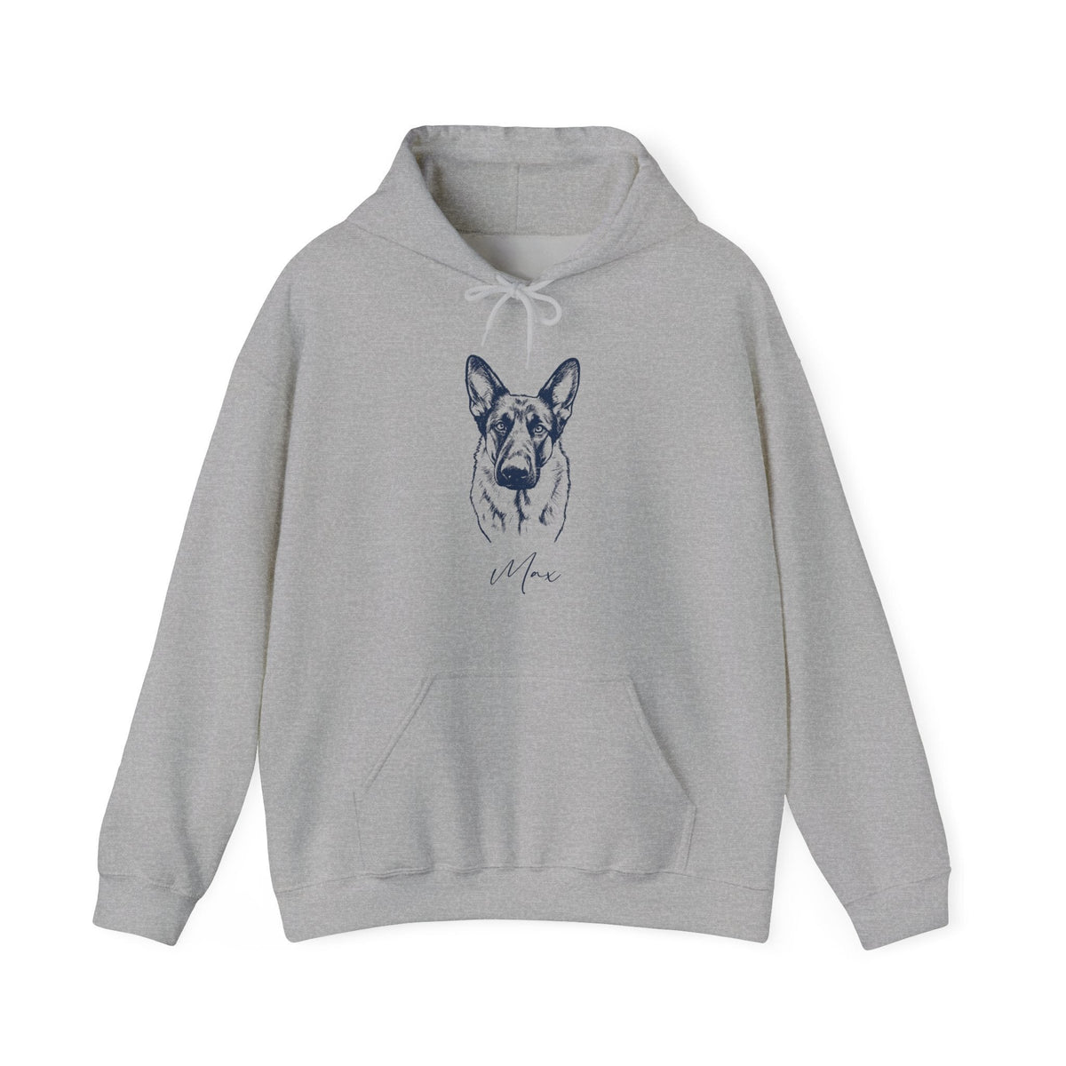 Personalized State College Dog Hoodie | Modern Sketch Photo Upload_Doggo Mojo_Hoodie_8
