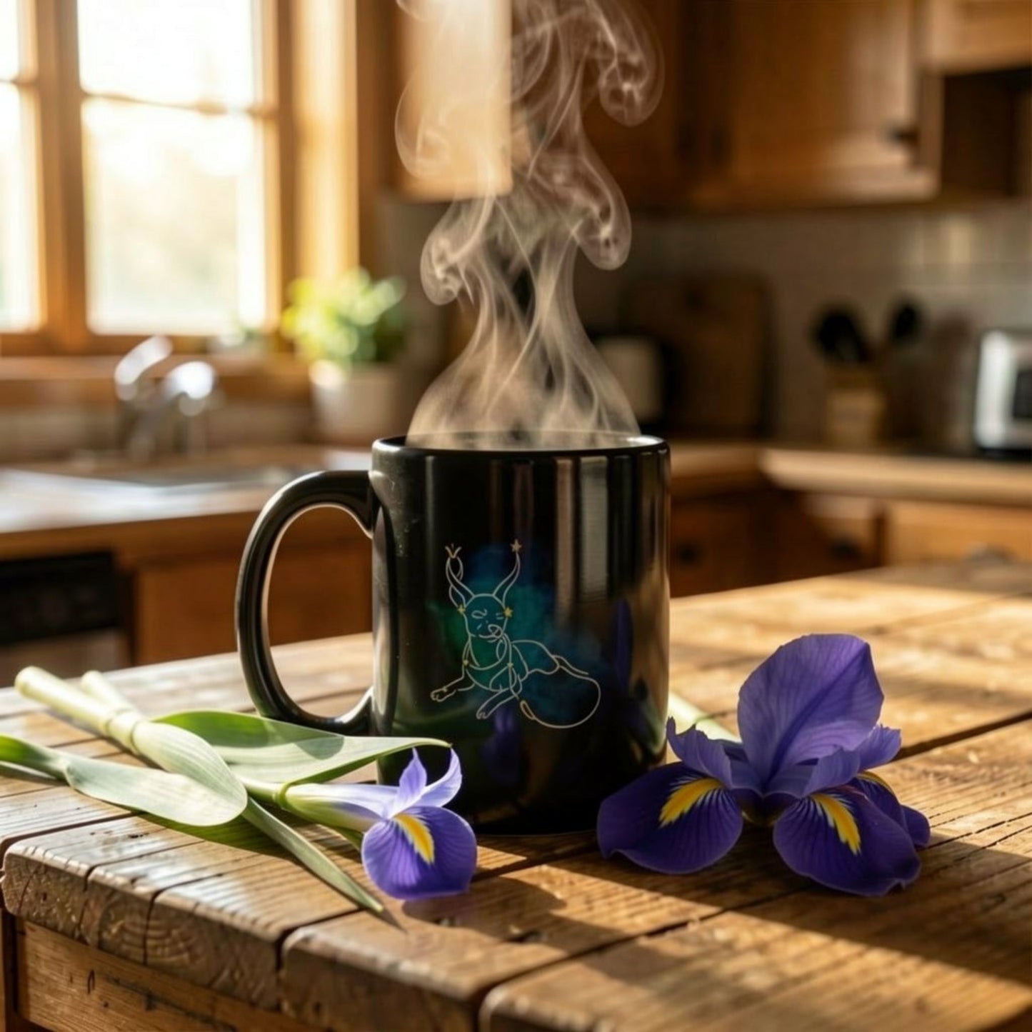 Personalized Taurus Dog Mug | Modern Sketch Photo Upload_Doggo Mojo_Ceramic Mugs_1