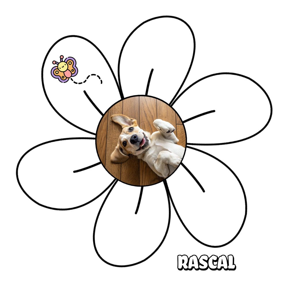 Personalized Tote Bag: Daisy Dog with Your Dog's Photo & Name_Doggo Mojo_Tote Bags_3