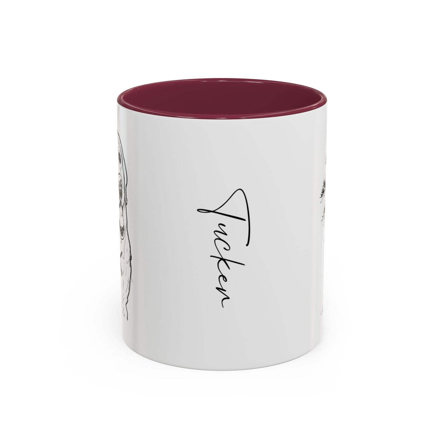 Personalized Tuscaloosa Dog Ceramic Accent Mug | Modern Sketch Photo Upload_Doggo Mojo_Ceramic Mugs_11