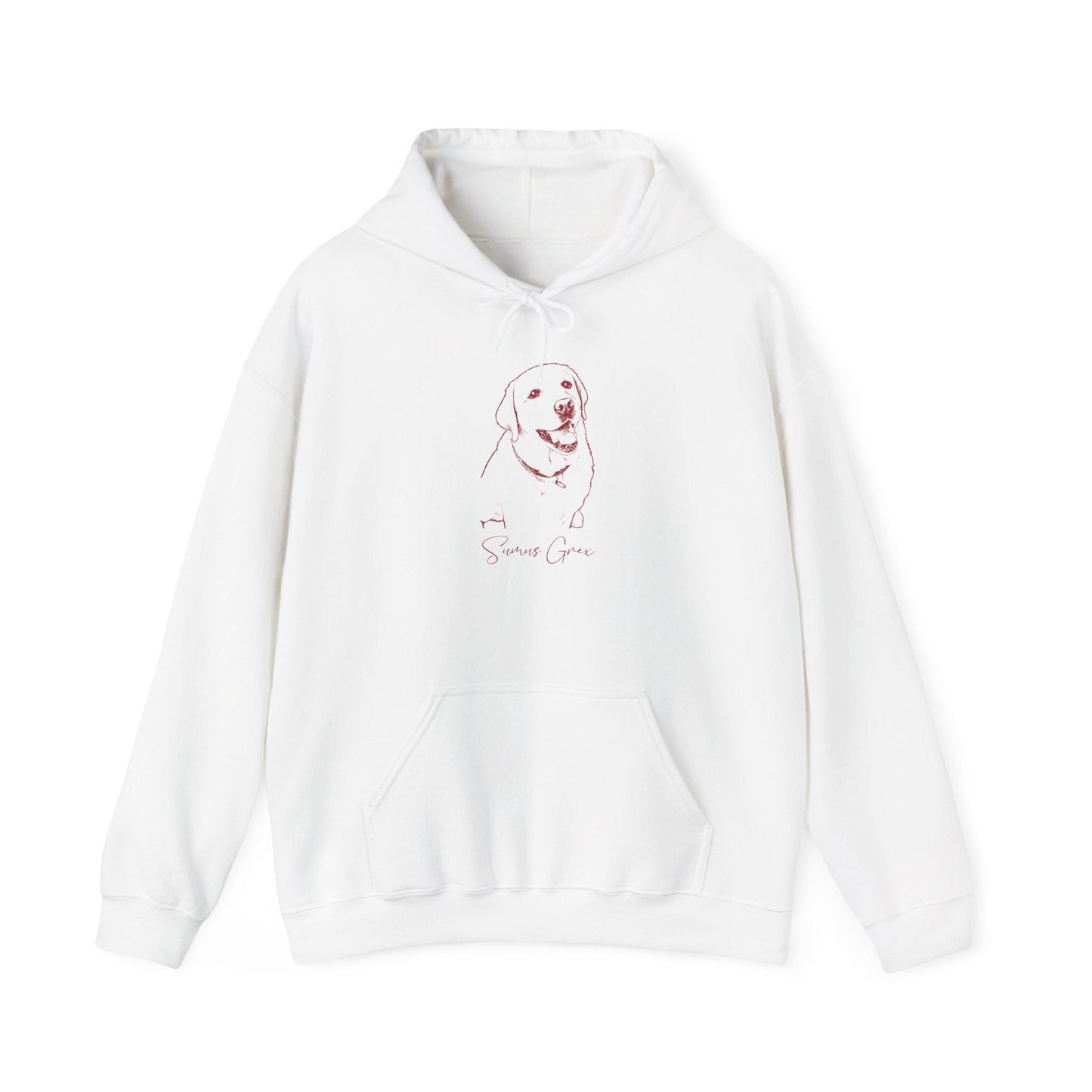 Personalized Tuscaloosa Dog Hoodie | Modern Sketch Photo Upload_Doggo Mojo_Hoodie_7