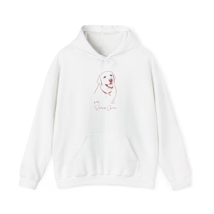 Personalized Tuscaloosa Dog Hoodie | Modern Sketch Photo Upload_Doggo Mojo_Hoodie_7