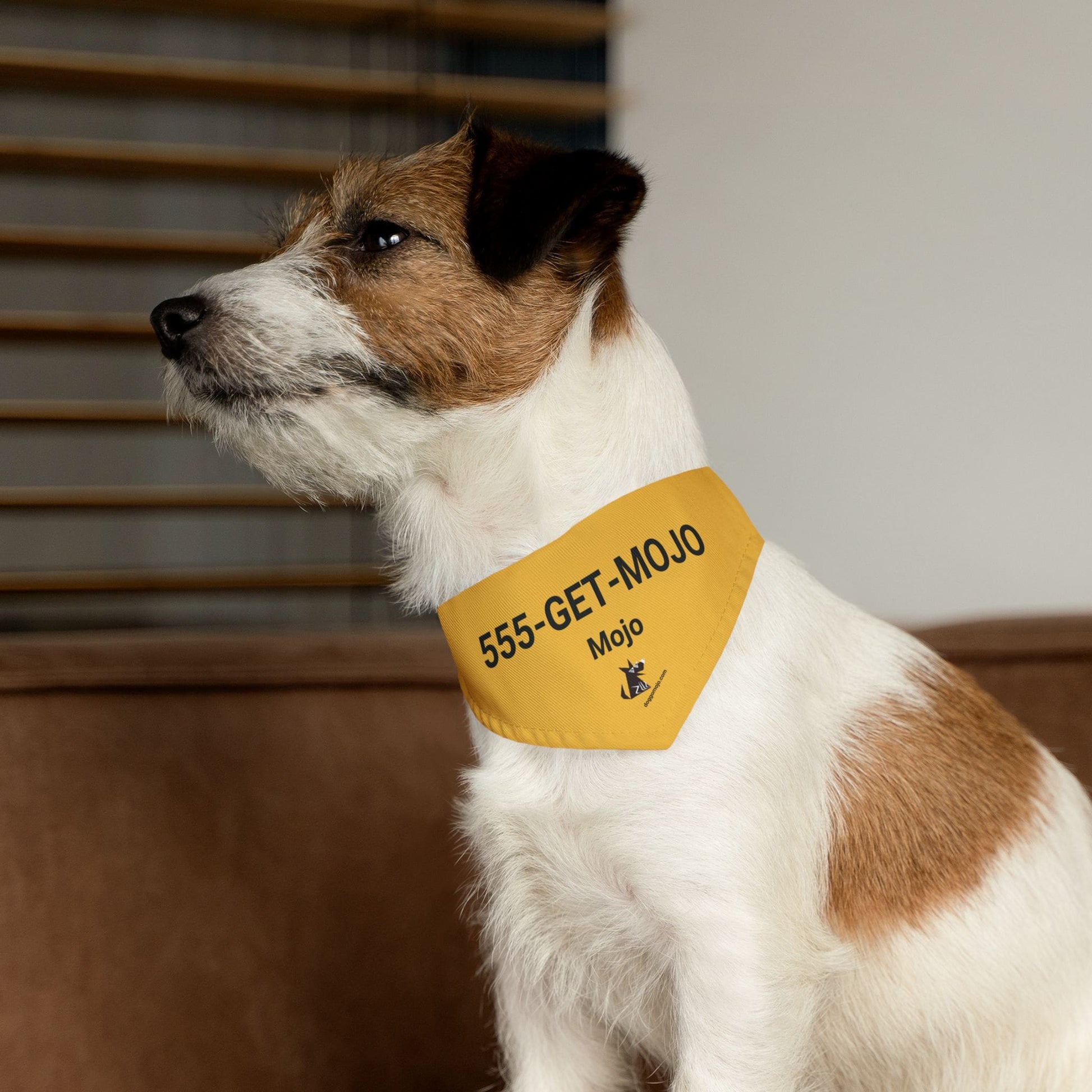 Personalized Visible ID Bandana Collar | Custom Name & Phone Number_Doggo Mojo_Pet Collar_5