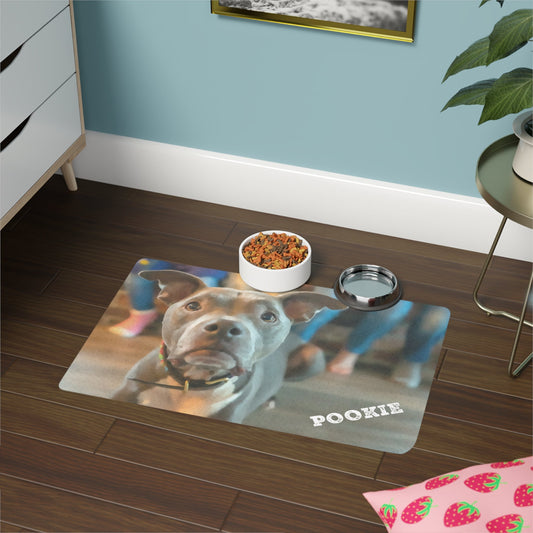 Personalized Watercolor Dog Feeding Mat_Doggo Mojo_Pet Bowl Mats_12" × 18"_Rectangle_1