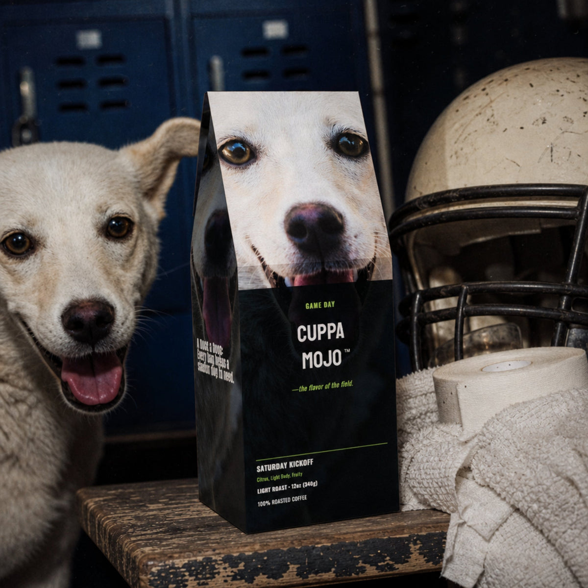 Saturday Kickoff | Cuppa Mojo Light Roast Coffee_Doggo Mojo_Coffee_4
